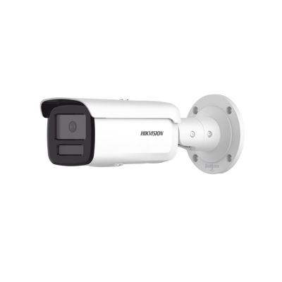 [Dual Light + ColorVu] Bala IP 4 Megapixel / Lente 4 mm / 60 mts IR + 60 mts Luz Blanca / Exterior IP67 / WDR 130 dB / Videoanaliticos (Filtro de Falsas Alarmas) / Captura Facial / ACUSEARCH