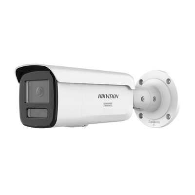 [Dual Light + ColorVu 3.0 + HikAI] Bala IP 6 Megapixel / Lente 4 mm / 60 mts IR + Luz Blanca / Exterior IP67 / WDR 130 dB / ACUSENSE 3.0 / Metal / NEMA 4X / ACUSEARCH