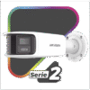 [FlexVu] [ PROTECCIÓN ACTIVA ] Bala IP Panorámica 8 Megapixel (4K) / 2 Lentes 4 mm (180°) / Imagen a Color 24/7 (ColorVu) / PoE / WDR 130° / IP67 / ACUSENSE / Luz Estroboscópica y Alarma Audible / 40 mts Luz Blanca / Micro SD