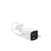 Bala IP 8 Megapixel (4K) / Imagen a Color 24/7 / Lente 2.8 mm / Luz Blanca 40 mts / Exterior IP67 / WDR 130 dB / Entrada y Salida de Audio y Alarma / Captura Facial / ONVIF / Micro SD / Micrófono Integrado Bala IP 8 Megapixel (4K) / Imagen a Color 24/7 / Lente 2.8 mm / Luz Blanca 40 mts / Exterior IP67 / WDR 130 dB / Entrada y Salida de Audio y Alarma / Captura Facial / ONVIF / Micro SD / Micrófono Integrado
