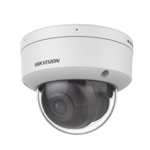Domo IP 4 Megapixel / Lente 2.8 mm / 40 mts IR / Exterior IP67 / IK10 / Microfono Integrado / DARKFIGHTER / Audio y Alarma I/O / PoE / ONVIF / Micro SD / 4 Analíticos: AcuSense, Detección Facial, Conteo de Personas por Cruce y Zona