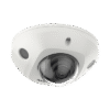 Mini Domo IP 4 Megapixel / Lente 2.8 mm / 30mts IR EXIR / Micrófono Integrado / Exterior IP67 / IK08 / PoE / DARKFIGHTER / Alarmas y Audio I/O / ONVIF / Micro SD / 4 Analíticos: AcuSense, Deteccion Facial, Conteo de Personas por Cruce y Zona