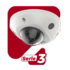 Mini Domo IP 4 Megapixel / Lente 2.8 mm / 30mts IR EXIR / Micrófono Integrado / Exterior IP67 / IK08 / PoE / DARKFIGHTER / Alarmas y Audio I/O / ONVIF / Micro SD / 4 Analíticos: AcuSense, Deteccion Facial, Conteo de Personas por Cruce y Zona