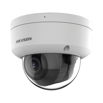 [Dual Light] Domo IP 4 Megapíxel / Lente Motorizado 2.7 a 13.5 mm / 30 mts IR + 30 mts Luz Blanca / Exterior IP67 / IK10 / WDR 120 dB / PoE / ONVIF / Micro SD