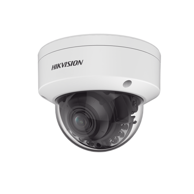 Domo IP 4 Megapixel / Imagen a Color 24/7 / Lente 2.8 - 12 mm / Luz Blanca 40 mts / WDR 130 dB / Exterior IP67 / IK10 / Captura Facial / Videoanaliticos / AcuSense