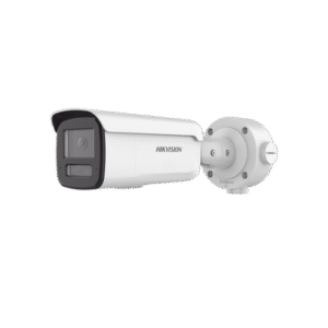 Bala IP 8 Megapixel / Lente 4 mm / Dual Light (60 mts IR + 60 mts Luz Blanca ) / Darkfighter S / Exterior IP67 / WDR 130 dB / 4 Analíticos: AcuSense, Deteccion Facial, Conteo de Personas por Cruce y Zona
