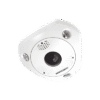 Fisheye IP 12 Megapixel / DEWARPING / Lente IMMERVISION / 180° - 360° / WDR 120 dB / Heat Map / Exterior IP67 / IK10 / Entrada y Salida de Audio y Alarma / Múltiples Vistas / MicroSD