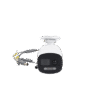 [ColorVu] Bala TURBOHD 2 Megapixel (1080p) / Imagen a Color 24/7 / Lente 2.8 mm / Luz Blanca 40 mts / Exterior IP67 / WDR 130 dB / Sensor PIR / Sirena Integrada / Salida de Audio Estrobo ROJO - AZUL / Micrófono Integrado