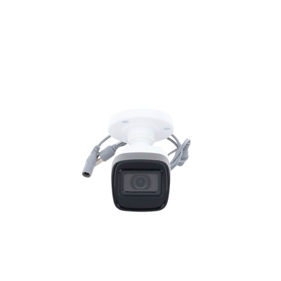 Bala TURBOHD 4K (8 Megapixel) / Gran Angular 102° / Lente 2.8 mm / Exterior IP67 / IR EXIR 30 mts / dWDR / Metal
