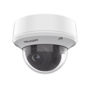 Domo TURBOHD 5 Megapixel / Lente Motorizado 2.7 - 13.5 mm / IR EXIR 40 mts / TVI-AHD-CVI-CVBS / IK10 / IP67 / dWDR / 12 Vcc / 24 VCA