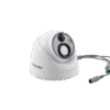 Turret FLASH TURBOHD (LED Blancos Intermitentes) / PIR (EVITA Falsas Alarmas) / 2 Megapixel (1080p) / 20 mts IR EXIR / Lente 2.8 mm / IP67 / Salida de Alarma Turret FLASH TURBOHD (LED Blancos Intermitentes) / PIR (EVITA Falsas Alarmas) / 2 Megapixel (1080p) / 20 mts IR EXIR / Lente 2.8 mm / IP67 / Salida de Alarma