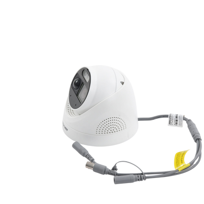 Turret TURBOHD 2 Megapixeles (1080p) / Imagen a color 24/7 / Lente 2.8 mm / Luz Blanca 20 mts / Exterior IP67 / WDR 130dB / Sensor PIR / Sirena Integrada / Estrobo ROJO - AZUL / Micrófono Integrado Turret TURBOHD 2 Megapixeles (1080p) / Imagen a color 24/7 / Lente 2.8 mm / Luz Blanca 20 mts / Exterior IP67 / WDR 130dB / Sensor PIR / Sirena Integrada / Estrobo ROJO - AZUL / Micrófono Integrado