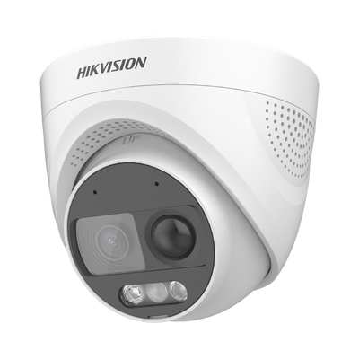 Turret TURBOHD 2 Megapixeles (1080p) / Imagen a color 24/7 / Lente 2.8 mm / Luz Blanca 20 mts / Exterior IP67 / WDR 130dB / Sensor PIR / Sirena Integrada / Estrobo ROJO - AZUL / Micrófono Integrado Turret TURBOHD 2 Megapixeles (1080p) / Imagen a color 24/7 / Lente 2.8 mm / Luz Blanca 20 mts / Exterior IP67 / WDR 130dB / Sensor PIR / Sirena Integrada / Estrobo ROJO - AZUL / Micrófono Integrado