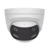 [ColorVu + Dual Light + Panoramica] Turret TURBOHD 3K (5 Megapixel) / Micrófono Integrado / Angulo de visión 180° / Imagen a Color 24/7 / 40 mts Luz Blanca + 40 mts IR / Exterior IP67 / WDR