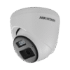 [Audio Bidireccional + Dual Light + ColorVu] Turret TURBOHD 3k (5 Megapixel) / Lente 2.8 mm / 40 mts IR EXIR + 40 mts Luz Blanca / Micrófono y Bocina Integrado / Exterior IP67 / dWDR