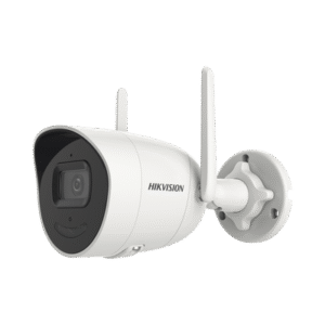 Bala IP 4 Megapixel / Lente 2.8 mm / 30 mts IR / Exterior IP66 / Wi-Fi / ACUSENSE Lite / WDR 80 dB / H.265+ / Micrófono y Audio Bidireccional (Micrófono y Bocina) / Micro SD / Se Conecta Directo a la App de Hik-Connect Bala IP 4 Megapixel / Lente 2.8 mm / 30 mts IR / Exterior IP66 / Wi-Fi / ACUSENSE Lite / WDR 80 dB / H.265+ / Micrófono y Audio Bidireccional (Micrófono y Bocina) / Micro SD / Se Conecta Directo a la App de Hik-Connect