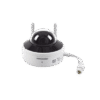 Domo IP 2 Megapixel / Lente 2.8 mm / 30 mts IR / Exterior IP66 / Wi-Fi / WDR 120 dB / H.265+ / Micrófono y Bocina Interconstruido / MicroSD