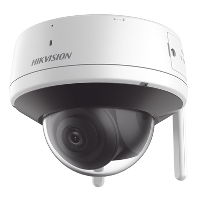 Domo IP 4 Megapixel / Lente 2.8 mm / 30 mts IR / Exterior IP66 / Wi-Fi / ACUSENSE Lite / dWDR / H.265+ / Micrófono y Bocina Interconstruido / Micro SD / Se Conecta Directo a la App de Hik-Connect