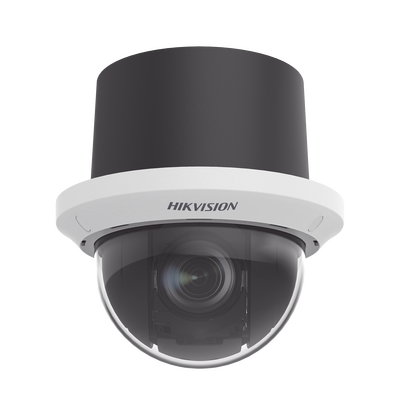 PTZ IP 8 Megapixel / 25X Zoom / Uso en Plafon / IP54 / DARKFIGHTER / ACUSENSE (Evita Falsas Alarmas) / WDR 120 dB / Audio y Alarmas I/O / HLC / EIS / PoE+ / Micro SD