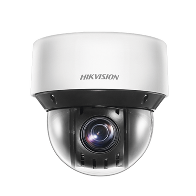 Mini Domo IP PTZ 4 Megapixel / 25X Zoom / 50 mts Luz Infrarroja Inteligente (Visión Nocturna) / Autoseguimiento / WDR 120 dB / PoE+ / IP66 / Ultra Baja Iluminación / MicroSD Mini Domo IP PTZ 4 Megapixel / 25X Zoom / 50 mts Luz Infrarroja Inteligente (Visión Nocturna) / Autoseguimiento / WDR 120 dB / PoE+ / IP66 / Ultra Baja Iluminación / MicroSD