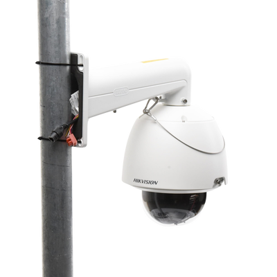 Domo PTZ IP 2 Megapixel / ACUSENSE (Evita Falsas Alarmas) / H.265+ / 25X Zoom / Día-Noche ICR Real / WDR 120 dB / PoE+ / Exterior IP66 / IK10 / DARKFIGHTER / Micro SD Domo PTZ IP 2 Megapixel / ACUSENSE (Evita Falsas Alarmas) / H.265+ / 25X Zoom / Día-Noche ICR Real / WDR 120 dB / PoE+ / Exterior IP66 / IK10 / DARKFIGHTER / Micro SD