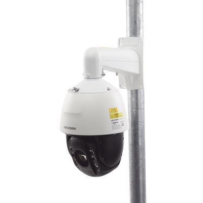 [ PROTECCIÓN ACTIVA ] Domo PTZ IP 8 Megapixel / 25X Zoom / 200 mts IR / ACUSENSE (Evita Falsas Alarmas) / IP66 / IK10 / Alerta Audible y Luz Estroboscópica / Autoseguimiento 2.0 / Hi-PoE / DARKFIGHTER / Rapid Focus / microSD