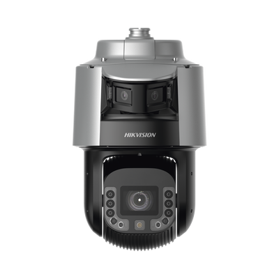 [TandemVu] Domo PTZ IP 4 Megapixel con Cámara Panoramica 180º de 6 Megapixel / 42X Zoom / 300 mts IR y 30 mts Luz Blanca / IP67 / IK10 / Autoseguimiento / Wiper / Deep learning / Entrada-Salida de Audio y Alarma / Ultra Baja Iluminació