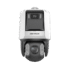 [TandemVu] PTZ IP 4 Megapixel con Cámara Panoramica 6 Megapixel / 32X Zoom / 200 mts IR / 30 mts Luz Blanca / ACUSENSE / IP66 / Alerta Audible y Luz Estroboscopica / Autoseguimiento / Hi-PoE / Alarmas I/O / Ultra Baja Iluminación / Micro SD