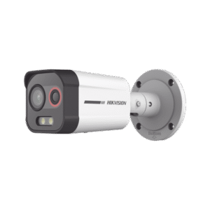 Bala IP Dual / Térmica 2.6 mm (96 x 72) / Óptico 6 mm (4 Megapixel) / Detección de Intrusión por VCA 30 mts /30 mts Luz Blanca / Exterior IP67 / PoE / Sirena y Luz Intermitente Integrada / Micro SD / ColorVu y ACUSENSE Bala IP Dual / Térmica 2.6 mm (96 x 72) / Óptico 6 mm (4 Megapixel) / Detección de Intrusión por VCA 30 mts /30 mts Luz Blanca / Exterior IP67 / PoE / Sirena y Luz Intermitente Integrada / Micro SD / ColorVu y ACUSENSE
