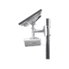 Kit Solar IP All in One / Cámara Bala ColorVu 4 Megapixel / Lente 4 mm / Panel Solar / Batería de Respaldo de Litio 23.2Ah (Hasta 24 Días) / Conexión 4G / Accesorios de Instalación