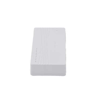 Switch No Administrable de Escritorio de 8 Puertos / Fast Ethernet 10 / 100 Mbps / Diseño Compacto y Estetico