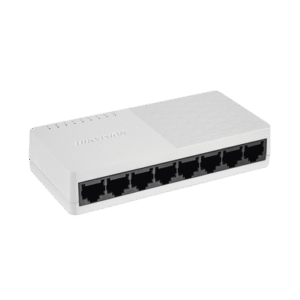 Switch No Administrable de Escritorio de 8 Puertos / Fast Ethernet 10 / 100 Mbps / Diseño Compacto y Estetico