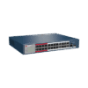 Switch PoE+ / No Administrable / 24 Puertos 10/100 Mbps PoE+ / 1 Puerto 1000 Mbps / 1 Puerto SFP Uplink / Modo Extendido hasta 300 Metros / 230 W