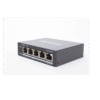 Switch Gigabit PoE+ / No Administrable / 4 Puertos 1000 Mbps PoE+ / 1 Puerto 1000 Mbps Uplink / 35 Watts Switch Gigabit PoE+ / No Administrable / 4 Puertos 1000 Mbps PoE+ / 1 Puerto 1000 Mbps Uplink / 35 Watts