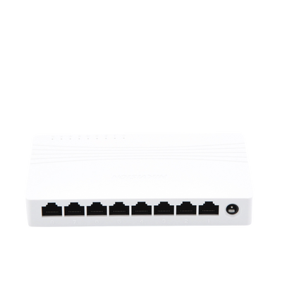 Switch Gigabit No Administrable de Escritorio de 8 Puertos 10 / 100 / 1000 Mbps / Diseño Compacto y Estetico