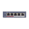 Switch Monitoreable PoE+ / 4 puertos 100 Mbps PoE+ / 1 Puerto 100 Mbps Uplink / PoE hasta 250 Metros / 60 Watts / Conexión Remota desde Hik-PartnerPro