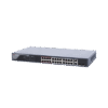 Switch PoE+ / Monitoreable / 24 Puertos 100 Mbps PoE+ / 2 Puertos 1000 Mbps + 2 Puertos SFP de Uplink (COMBO) / Configuración Nube Hik-Partner Pro / Modo Extendido hasta 300 Metros / 370 Watts