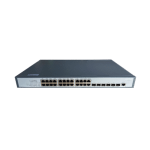 Switch Core Gigabit / Administrable Capa 3 / 24 Puertos 1000 Mbps / 6 Puertos SFP+ 10 G de Uplink / IGMP / VLAN / GRMP