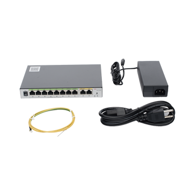 Router Gigabit PoE+ / Ideal para Access Point (AP) / 8 Puertos Gigabit PoE+ / 2 Puertos WAN / Hasta 200 clientes