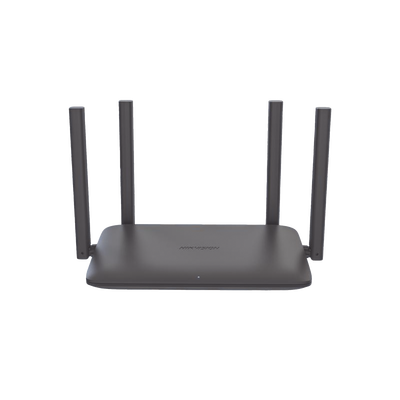 Router Inalámbrico / Wifi 6 / Hasta 1500 Mbps / Doble Banda AC (2.4 GHz y 5 GHz) / 4 Puertos 1000 Mbps / 4 Antenas Omnidireccional / Interior / Beamforming Optimizado / Administración Gratuita desde la Nube