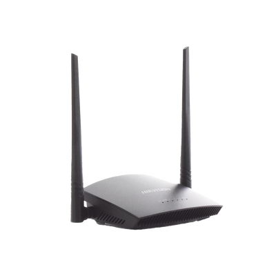 Router Inalámbrico WISP en Banda 2.4 GHz / Hasta 300 Mbps / 4 Puertos 10/100 Mbps / 2 Antenas Omnidireccional de 5 dBi / Interior