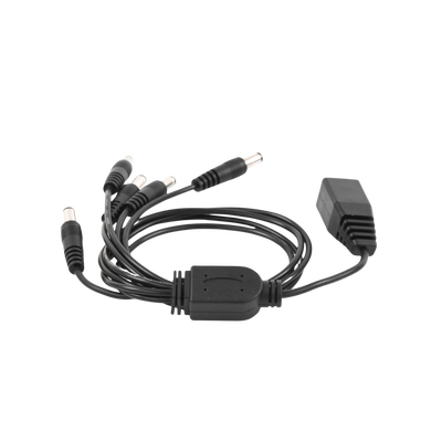 Cable con 5 Vías para Alimentar 4 Cámaras TURBOHD y DVR TURBOHD epcom / HIKVISION