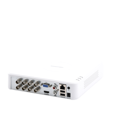DVR 8 Canales TurboHD + 2 Canales IP / 2 Megapixel (1080p) Lite / Acusense Lite (Evita Falsas Alarmas) / Audio por Coaxitron / 1 Bahía de Disco Duro / H.265+ / 1 Canal de Audio / Salida de Vídeo Full HD DVR 8 Canales TurboHD + 2 Canales IP / 2 Megapixel (1080p) Lite / Acusense Lite (Evita Falsas Alarmas) / Audio por Coaxitron / 1 Bahía de Disco Duro / H.265+ / 1 Canal de Audio / Salida de Vídeo Full HD