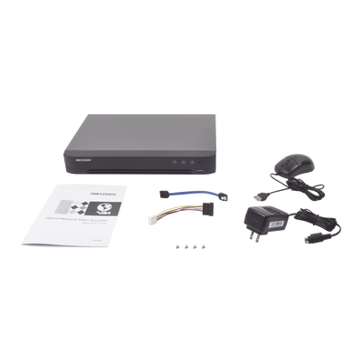 DVR 4 Megapixel / 4 Canales TURBOHD + 2 Canales IP / 1 Bahía de Disco Duro / 1 Canal de Audio / Vídeoanálisis