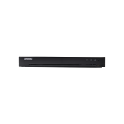 DVR 4 Megapixel / 8 Canales TURBOHD + 4 Canales IP / 1 Bahía de Disco Duro / 1 Canal de Audio / Vídeoanálisis DVR 4 Megapixel / 8 Canales TURBOHD + 4 Canales IP / 1 Bahía de Disco Duro / 1 Canal de Audio / Vídeoanálisis