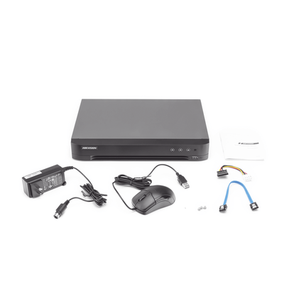 DVR 8 Canales 4K TurboHD + 8 Canales IP/ 8 Megapixel/ / 1 Bahía de Disco Duro / 4 Canales de Audio / 4 Entradas de alarma / Videoanálisis DVR 8 Canales 4K TurboHD + 8 Canales IP/ 8 Megapixel/ / 1 Bahía de Disco Duro / 4 Canales de Audio / 4 Entradas de alarma / Videoanálisis