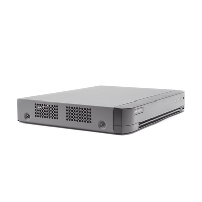 DVR 8 Canales 4K TurboHD + 8 Canales IP/ 8 Megapixel/ / 1 Bahía de Disco Duro / 4 Canales de Audio / 4 Entradas de alarma / Videoanálisis DVR 8 Canales 4K TurboHD + 8 Canales IP/ 8 Megapixel/ / 1 Bahía de Disco Duro / 4 Canales de Audio / 4 Entradas de alarma / Videoanálisis