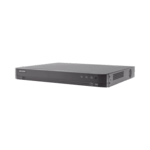 DVR 8 Megapixel / 16 Canales 4K TURBOHD + 16 Canales IP / 2 Bahías de Disco Duro / 4 Canales de Audio / 16 Entradas de Alarma DVR 8 Megapixel / 16 Canales 4K TURBOHD + 16 Canales IP / 2 Bahías de Disco Duro / 4 Canales de Audio / 16 Entradas de Alarma