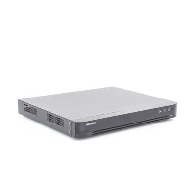 DVR 8 Megapixel / 16 Canales 4K TURBOHD + 16 Canales IP / 2 Bahías de Disco Duro / 4 Canales de Audio / Audio por coaxitron / 16 Entradas de Alarma DVR 8 Megapixel / 16 Canales 4K TURBOHD + 16 Canales IP / 2 Bahías de Disco Duro / 4 Canales de Audio / Audio por coaxitron / 16 Entradas de Alarma