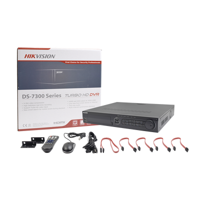 DVR 2 Megapixel (1080p) / 32 Canales TURBOHD / 4 Bahías de Disco Duro / 4 Canales de Audio / 16 Entradas de Alarma DVR 2 Megapixel (1080p) / 32 Canales TURBOHD / 4 Bahías de Disco Duro / 4 Canales de Audio / 16 Entradas de Alarma